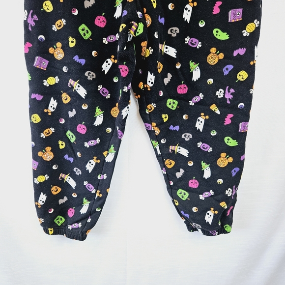 Disney Parks 2022 Halloween Glow in the Dark Sweatpants size XL - Picture 3 of 7